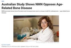 NMN addresses the risk of osteoporosis and overall fatigue in older people individuals